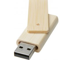 Pamięć USB Rotate o pojemności 16 GB wykonana z bambusa 123748
