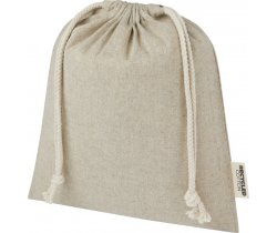 Pheebs torba na prezent z bawełny z recyklingu o gramaturze 150 g / m² i z certyfikatem GRS, średnia o pojemności 1,5 l 120671
