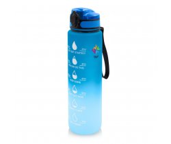 Butelka sportowa 1000 ml Air Gifts z miarką motywacyjną | Kayleigh V2144