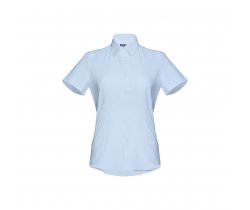 THC LONDON WOMEN. Damska koszula oxford z krótkim rękawem 30158